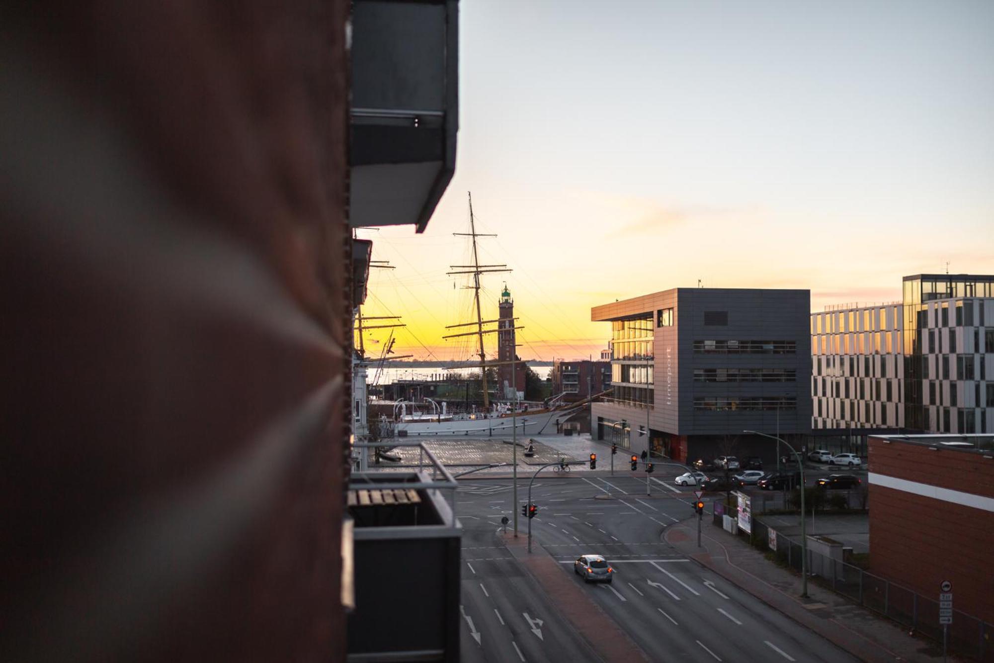 Koje Neun I Apartment Im Zentrum Mit Hafenblick Bremerhaven Kültér fotó