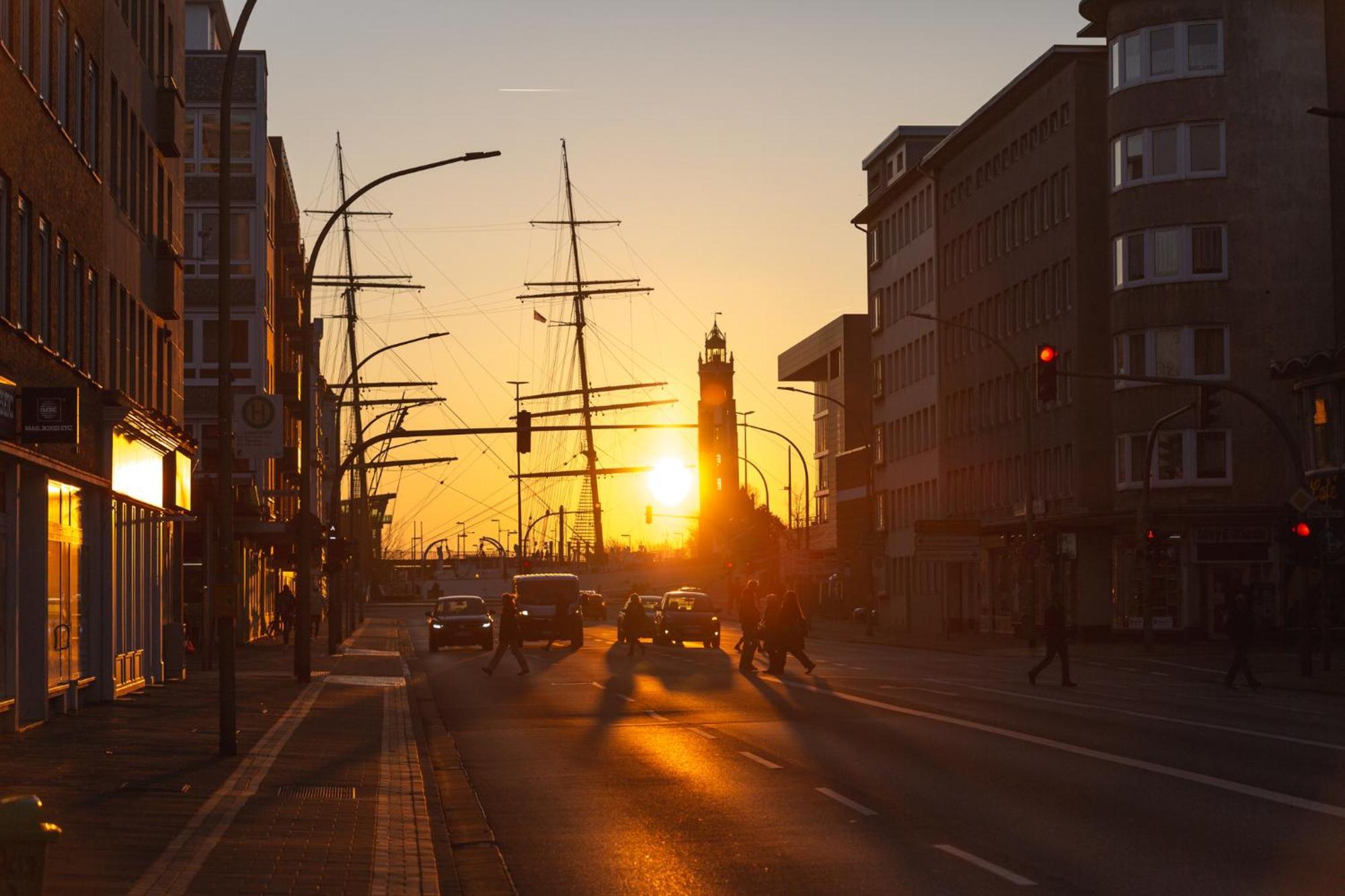 Koje Neun I Apartment Im Zentrum Mit Hafenblick Bremerhaven Kültér fotó